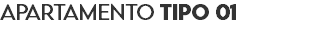 apartamento tipo 01
